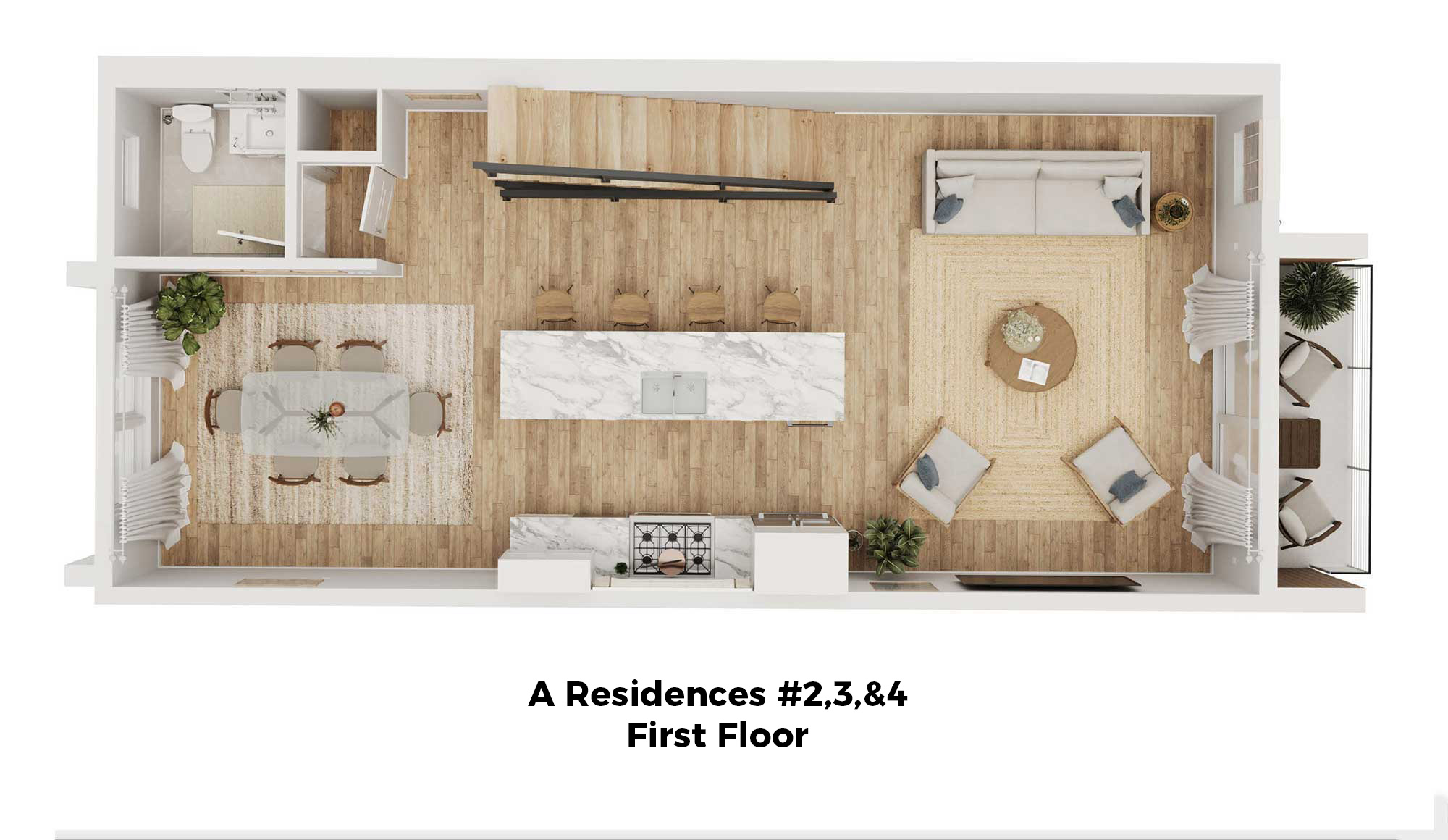 A Residence #2-3-4